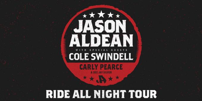 Jason Aldean, Cole Swindell & Carly Pearce at Bryce Jordan Center