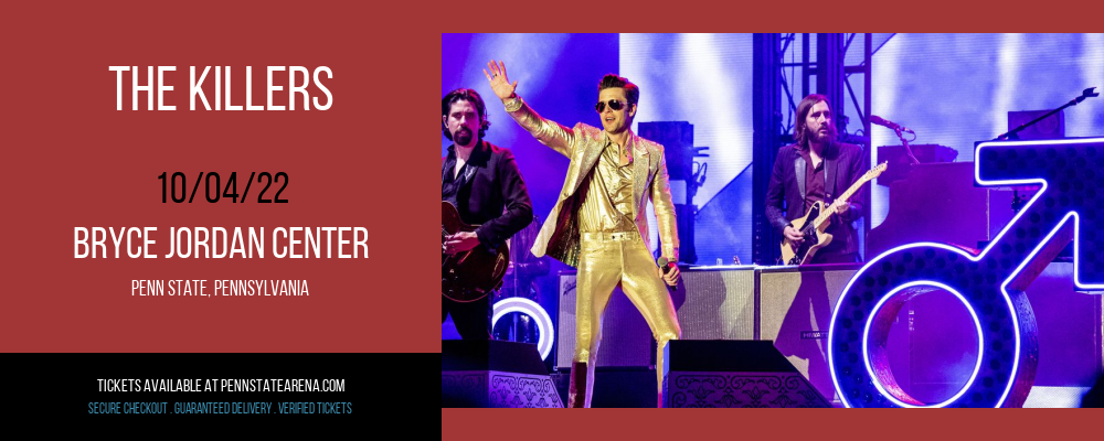 The Killers at Bryce Jordan Center tickets The Killers at Bryce Jordan Center