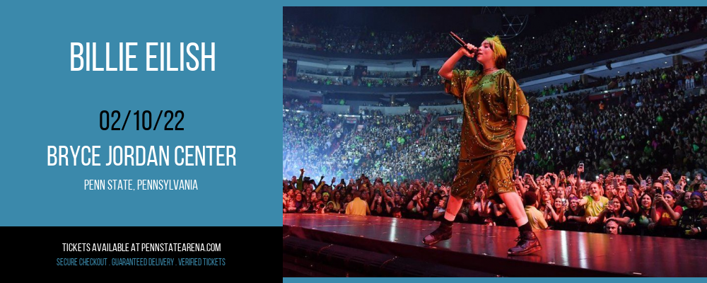 Billie Eilish at Bryce Jordan Center tickets Billie Eilish at Bryce Jordan Center
