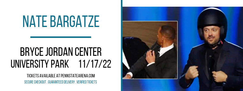 Nate Bargatze at Bryce Jordan Center tickets Nate Bargatze at Bryce Jordan Center