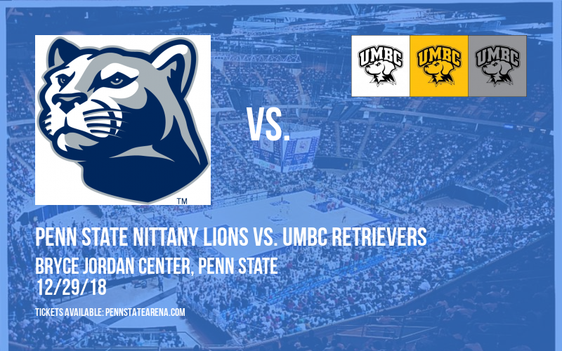 Penn State Nittany Lions vs. UMBC Retrievers at Bryce Jordan Center tickets Penn State Nittany Lions vs. UMBC Retrievers at Bryce Jordan Center