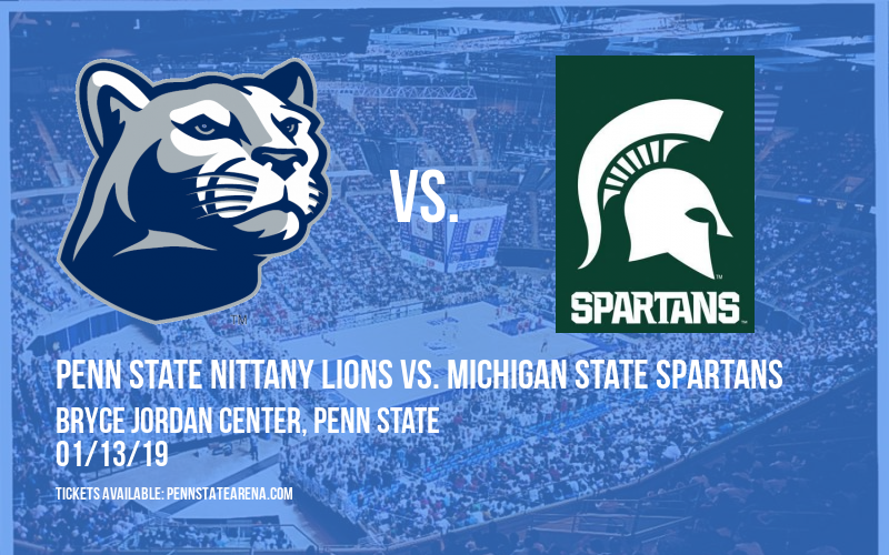 Penn State Nittany Lions vs. Michigan State Spartans at Bryce Jordan Center