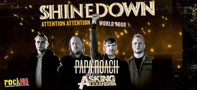 Shinedown, Papa Roach & Asking Alexandria at Bryce Jordan Center