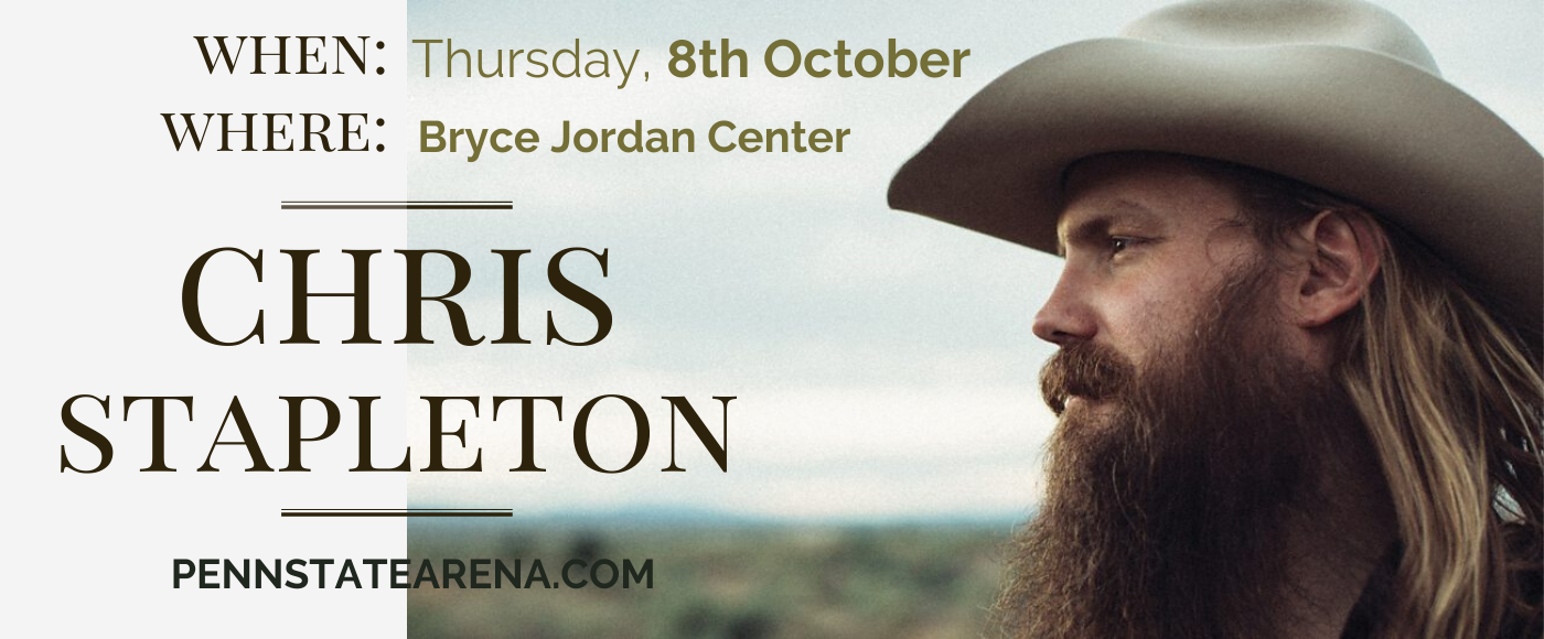 Chris Stapleton at Bryce Jordan Center