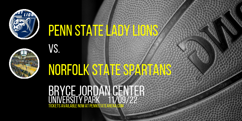 Penn State Lady Lions vs. Norfolk State Spartans at Bryce Jordan Center