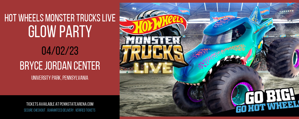 Hot Wheels Monster Trucks Live - Glow Party at Bryce Jordan Center tickets Hot Wheels Monster Trucks Live - Glow Party at Bryce Jordan Center