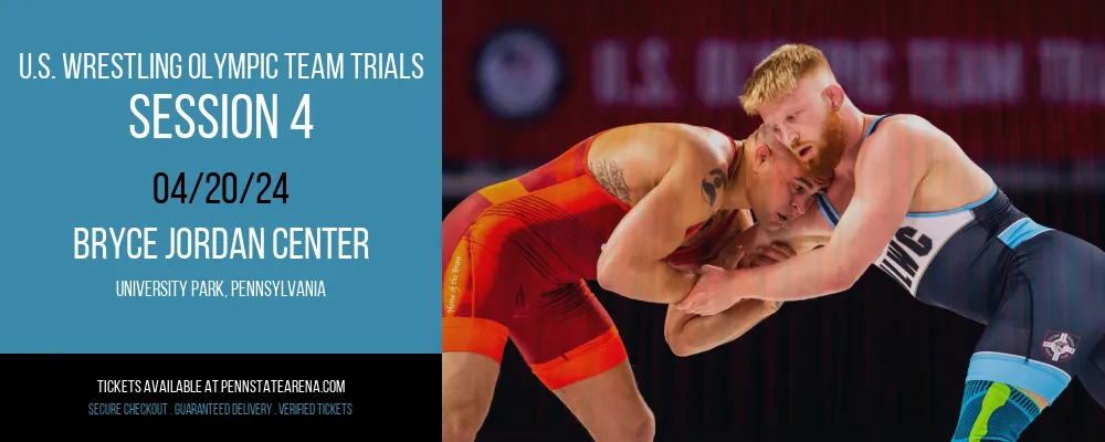 U.S. Wrestling Olympic Team Trials - Session 4 at Bryce Jordan Center