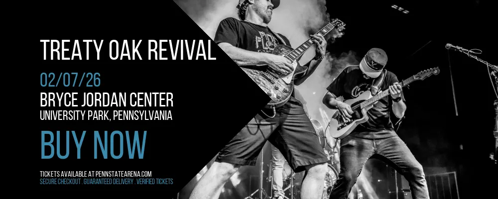 Treaty Oak Revival at Bryce Jordan Center